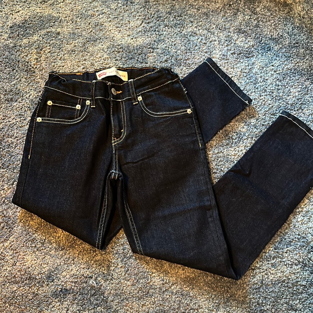 Levi’s slim taper - dark wash size 10 regular w25 l25. Excellent condition